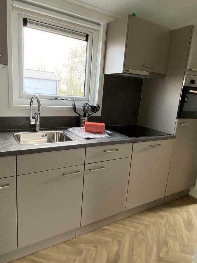 Luxe En Gezellig Chalet Aan Veluwemeer 4 Pers Hulshorst Exteriér fotografie