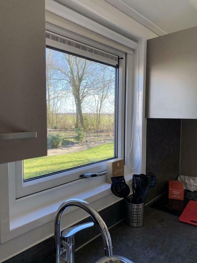 Luxe En Gezellig Chalet Aan Veluwemeer 4 Pers Hulshorst Exteriér fotografie